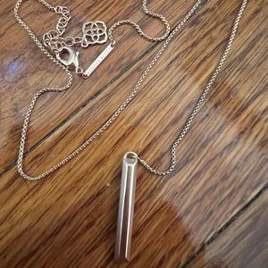 Kendra Scott rose gold necklace